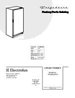 Предварительный просмотр 1 страницы Frigidaire FFU09K0FW Factory Parts Catalog