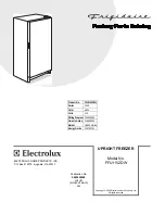 Frigidaire FFU1152DW Factory Parts Catalog preview