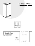 Frigidaire FFU1212DW Factory Parts Catalog preview