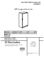 Frigidaire FFU14C2AW Factory Parts Catalog preview