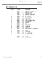 Preview for 5 page of Frigidaire FFU14C3AW Factory Parts Catalog