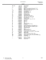 Preview for 5 page of Frigidaire FFU14FC4CW1 Factory Parts Catalog