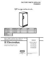 Frigidaire FFU14FG4AW Factory Parts Catalog preview