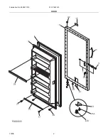 Предварительный просмотр 2 страницы Frigidaire FFU1764F Factory Parts Catalog