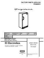 Preview for 1 page of Frigidaire FFU17C4AW Factory Parts Catalog