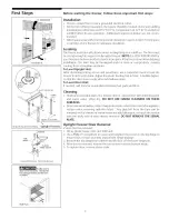 Предварительный просмотр 4 страницы Frigidaire FFU17F9GW4 Owner'S Manual