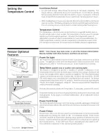 Preview for 5 page of Frigidaire FFU17F9GW4 Owner'S Manual