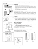 Preview for 4 page of Frigidaire FFU20G9FW1 Use & Care Manual