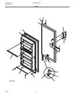 Предварительный просмотр 2 страницы Frigidaire FFU21G3AW Factory Parts Catalog