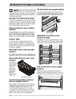 Preview for 8 page of Frigidaire FFUH17F2NW Use And Care Manual