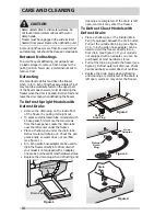 Preview for 10 page of Frigidaire FFUH17F2NW Use And Care Manual