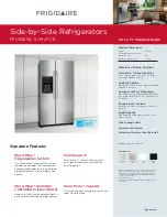 Frigidaire FFUS2613L M Specifications & Installation preview