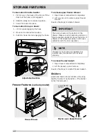 Предварительный просмотр 22 страницы Frigidaire FG4H2272UF Use & Care Manual