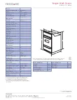 Предварительный просмотр 2 страницы Frigidaire FGB24L2AS Specifications