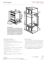 Preview for 3 page of Frigidaire FGB24L2AS Specifications