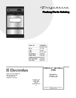 Frigidaire FGB24L2E C Factory Parts Catalog preview