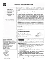 Preview for 2 page of Frigidaire FGB24L2ECD Use & Care Manual