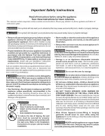 Preview for 3 page of Frigidaire FGB24L2ECD Use & Care Manual