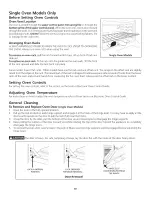 Preview for 10 page of Frigidaire FGB24S5ABE Use & Care Manual