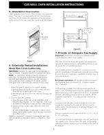 Preview for 5 page of Frigidaire FGB24S5DCA Installation Instructions Manual