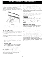 Preview for 8 page of Frigidaire FGB24S5DCA Installation Instructions Manual