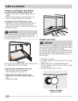 Preview for 12 page of Frigidaire FGB24T3E C Use & Care Manual