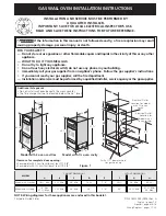 Frigidaire FGB24T3ESC Installation Instructions Manual предпросмотр