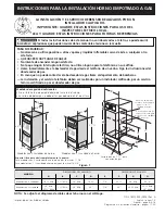 Предварительный просмотр 9 страницы Frigidaire FGB24T3ESC Installation Instructions Manual