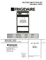 Frigidaire FGB500CG Factory Parts Catalog предпросмотр