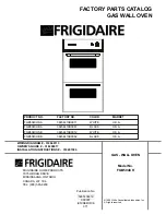 Preview for 1 page of Frigidaire FGB504CH Factory Parts Catalog