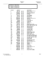 Preview for 7 page of Frigidaire FGB504CH Factory Parts Catalog