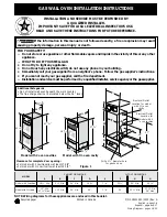 Frigidaire FGB557CESD Installation Instructions Manual preview