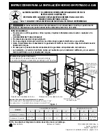 Preview for 9 page of Frigidaire FGB557CESD Installation Instructions Manual