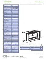 Preview for 2 page of Frigidaire FGBM185K Specifications