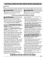 Preview for 3 page of Frigidaire FGBM185KB - Microwave (Spanish) Uso Y Cuidado