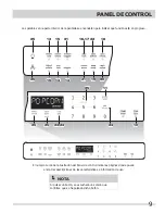 Preview for 9 page of Frigidaire FGBM185KB - Microwave (Spanish) Uso Y Cuidado