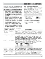 Preview for 13 page of Frigidaire FGBM185KB - Microwave (Spanish) Uso Y Cuidado