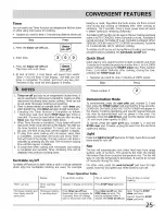 Preview for 25 page of Frigidaire FGBM205KBA Use & Care Manual