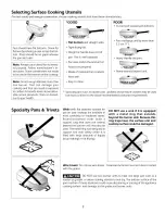 Preview for 7 page of Frigidaire FGC26C3AUA Owner'S Manual