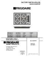 Frigidaire FGC30S8H Factory Parts Catalog preview