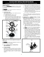 Preview for 8 page of Frigidaire FGC6X5XEWD Installation Instructions Manual