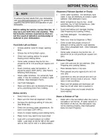 Предварительный просмотр 17 страницы Frigidaire FGCD2456QB0A Use & Care Manual