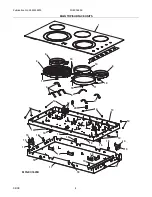 Предварительный просмотр 4 страницы Frigidaire FGEC3665K - Gallery 30 in. Electric Cooktop Factory Parts Catalog