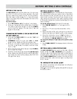 Preview for 13 page of Frigidaire FGEF300DNB Important Safety Instructions Manual