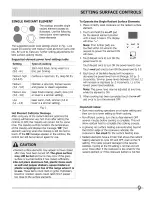 Preview for 9 page of Frigidaire FGEF302TNFA Use & Care Manual