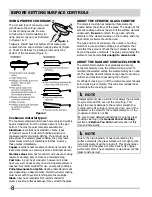 Preview for 8 page of Frigidaire FGEF302TPF Use & Care Manual