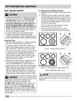 Preview for 10 page of Frigidaire FGEF302TPF Use & Care Manual