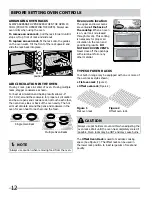 Preview for 12 page of Frigidaire FGEF302TPF Use & Care Manual