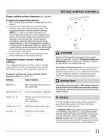 Preview for 11 page of Frigidaire FGEF3031KQA Service Use & Care Manual