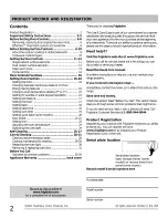 Preview for 2 page of Frigidaire FGEF3032MBA Use & Care Manual